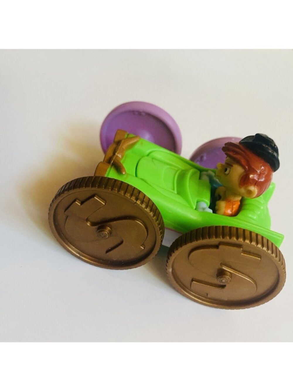 Vintage 1990 McDonald’s Happy Meal Tiny Toon Montana Max & Gogo Dodo Flip Car To - Picture 4 of 7